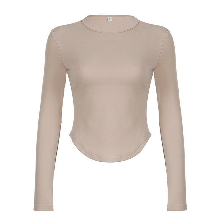 Damen nan legerer Palazzo-Loungehose mit Umschlagbund und weichem Baumwollstretch Echo Archiv
