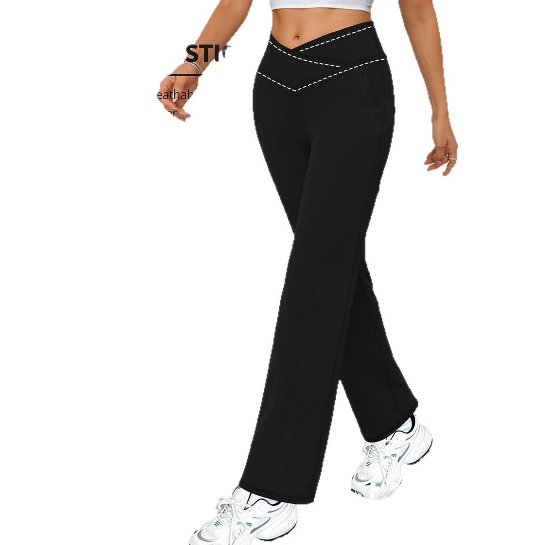 Damen Kompressionshose mit hoher Taille und Tummy Control Echo Archiv