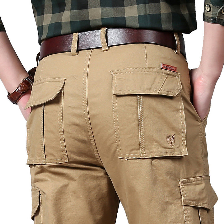 Herren Cargohose mit mehrfachen Klappentaschen und robustem Baumwollmix Echoarchiv
