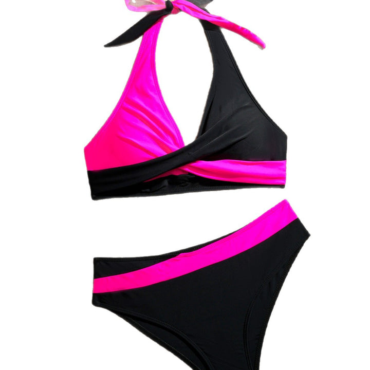 Damen Hochgeschnittenes Bikini-Set mit floralem Oberteil Echo Archiv
