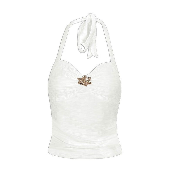 Damen Elegantes Trägertop mit floralem Design Echo Archiv