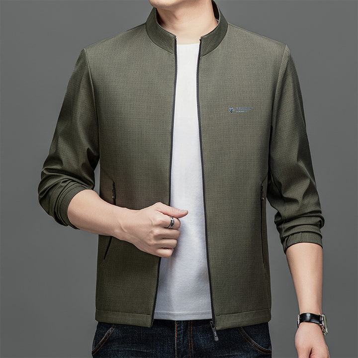 Herren Modische Sportjacke mit Stehkragen Echo Archiv