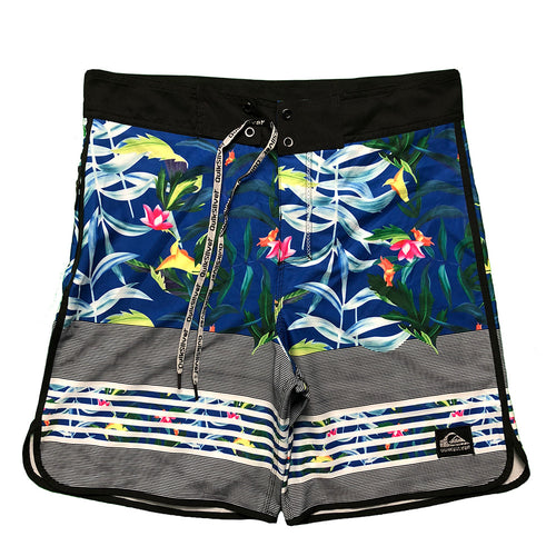 Herren Badeshorts mit modischem Floral-Design und schnelltrocknendem Material Echoarchiv