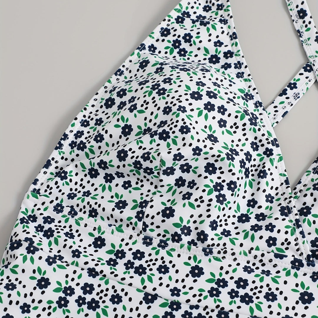 Damen Strandkleid mit floralem Design Echo Archiv