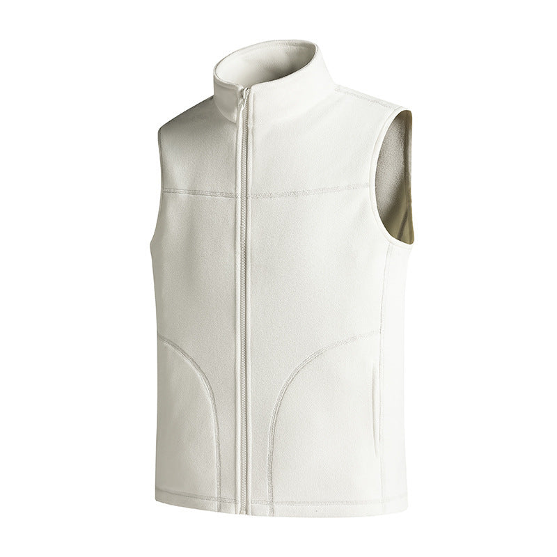 Damen Sportliche Fleece-Weste Echo Archiv