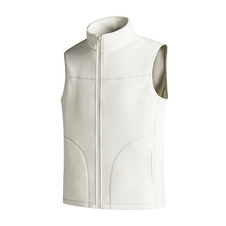 Damen Sportliche Fleece-Weste Echo Archiv