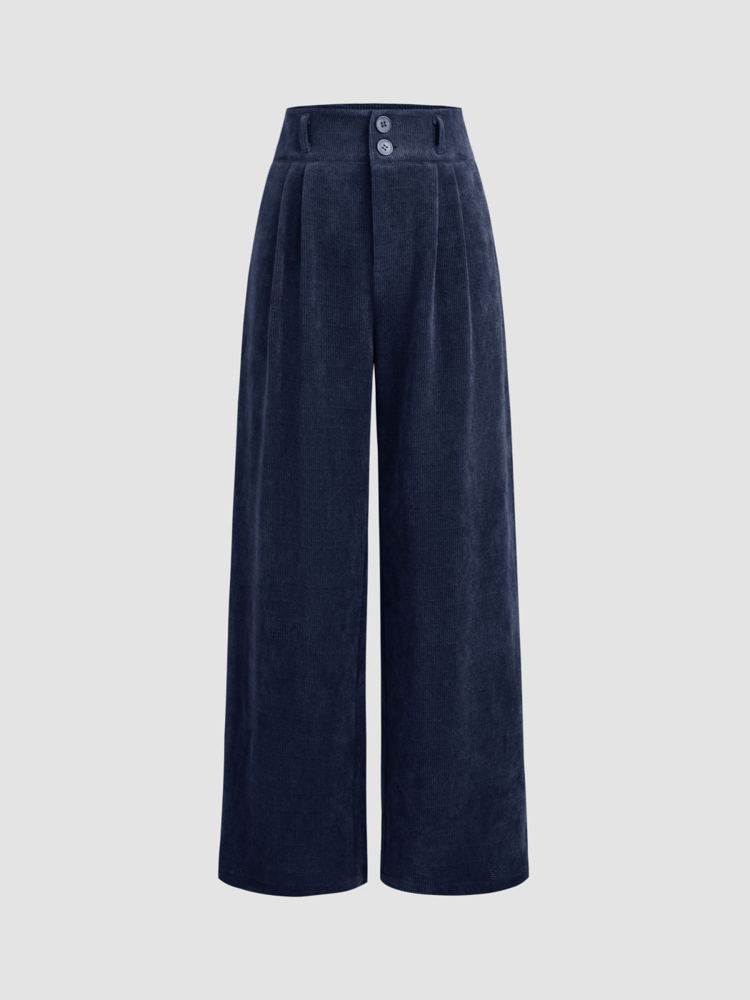 Damen Elegante und Weit geschnittene Cordhose Echo Archiv
