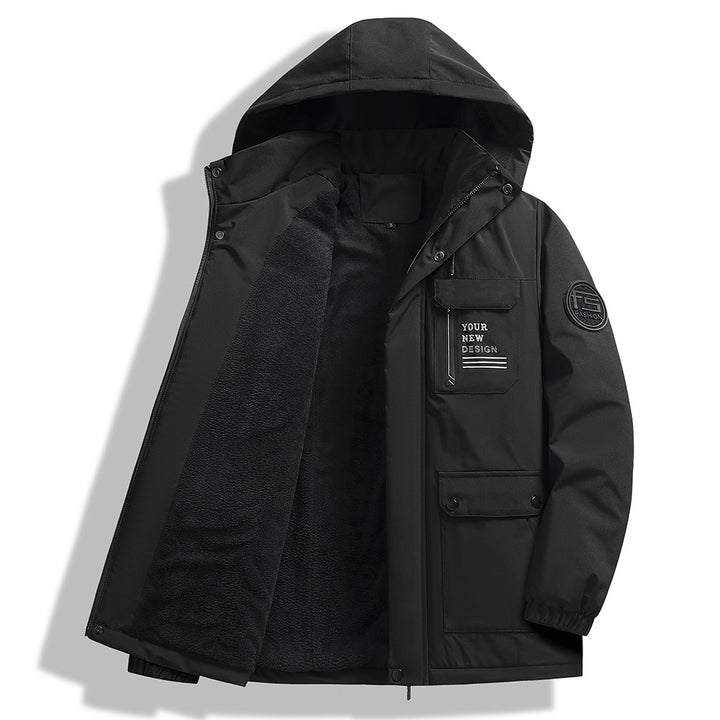 Herren Outdoor-Jacke mit isolierender Innenausstattung und praktischen Taschen Echoarchiv