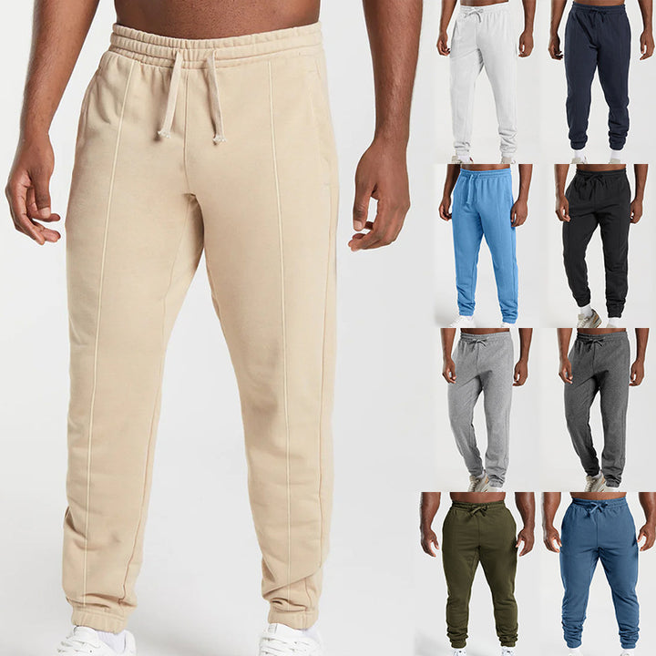 Herren bequeme Freizeit-Jogginghose mit elastischem Bund und seitlichen Taschen Echoarchiv