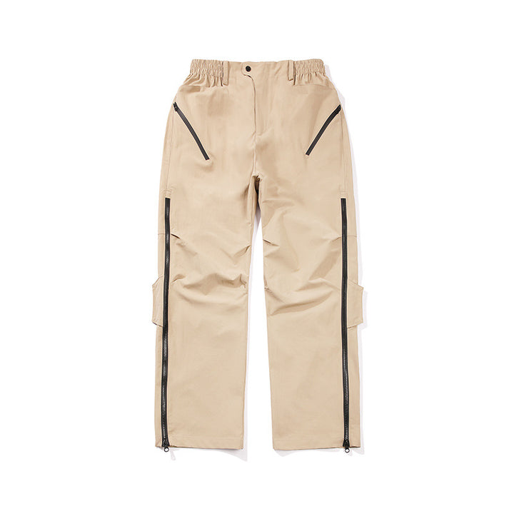 Herren Multifunktionale Tech‑Cargo‑Hose mit seitlichen Zippern, elastischem Bund und taktischen Pattentaschen Echo Archiv