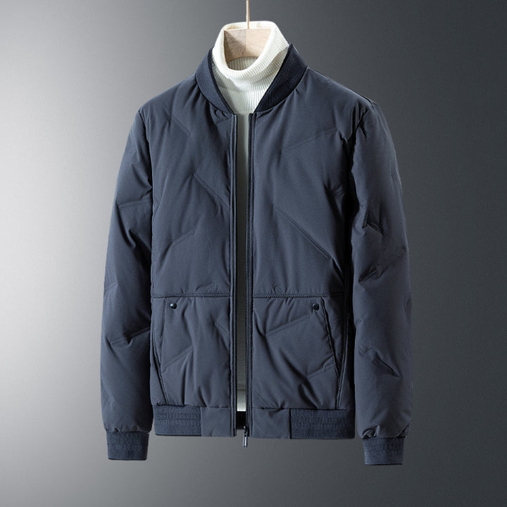 Herren Steppjacke mit elastischen Bündchen und praktischen Reißverschlusstaschen Echoarchiv