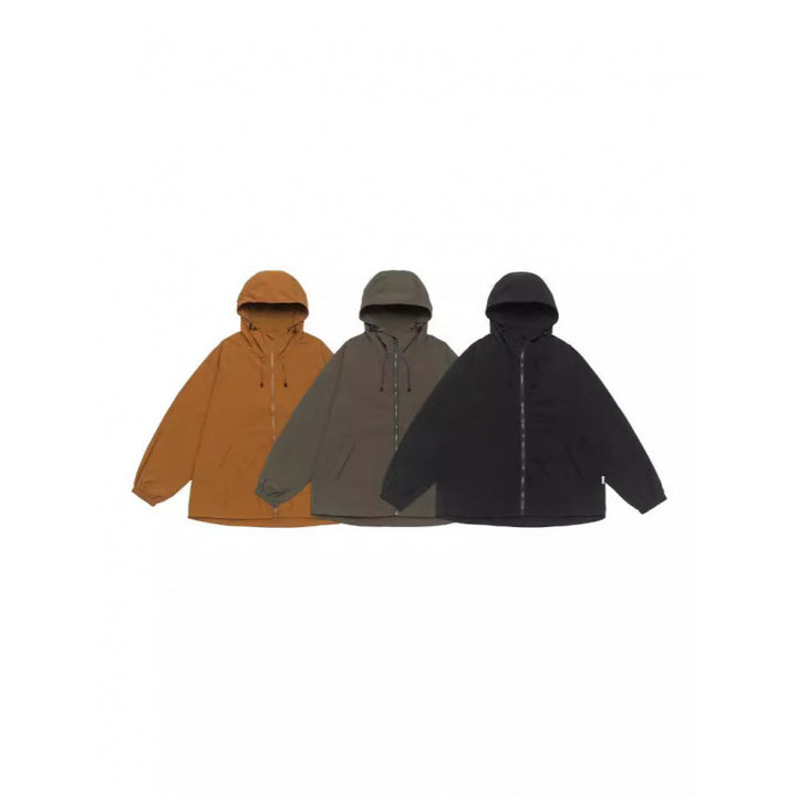 Unisex Weitgeschnittene Kapuzenjacke im Parka‑Style mit verlängertem Rückenteil und Tunnelzug Echo Archiv