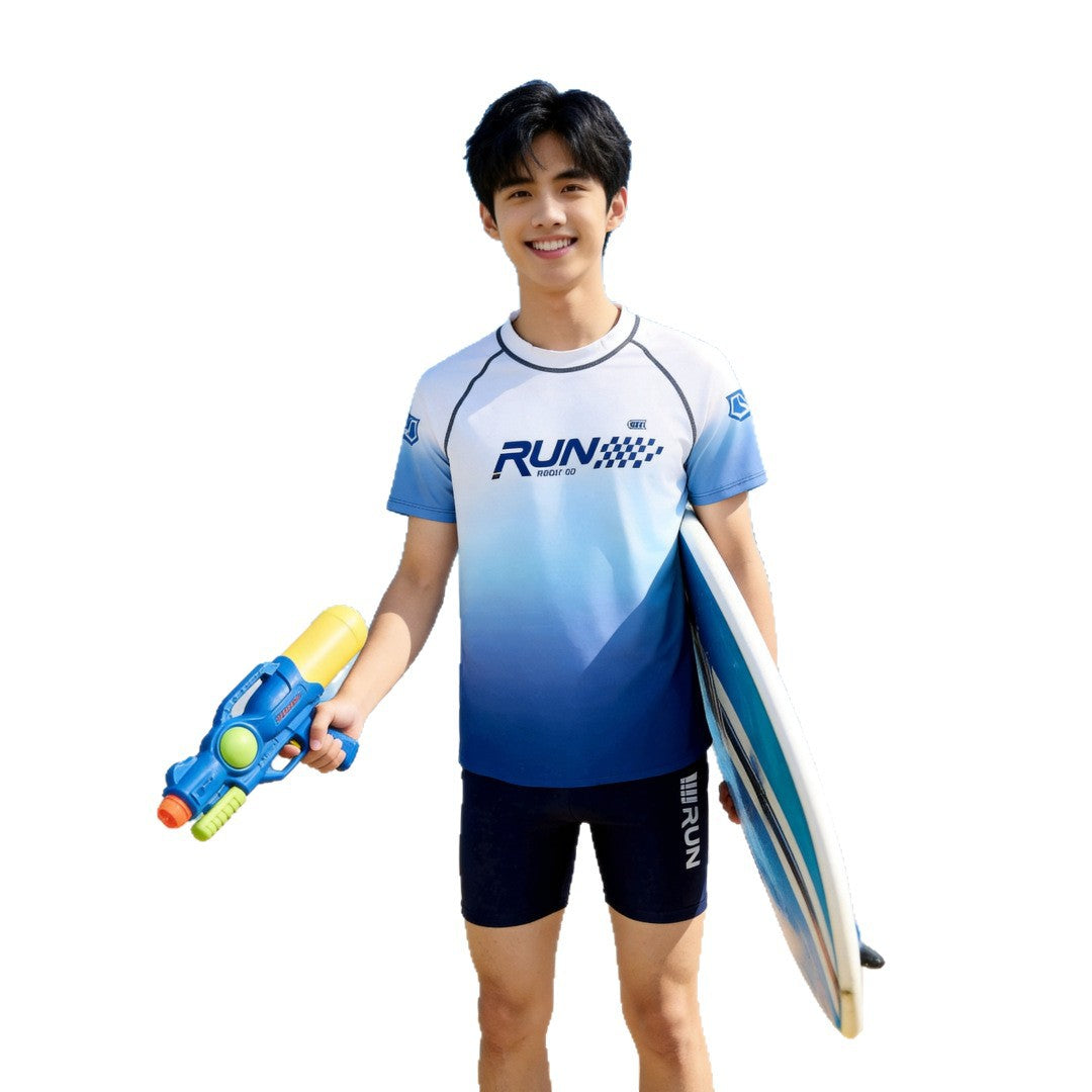 Jungen Surfshirt mit UV-Schutz Echo Archiv