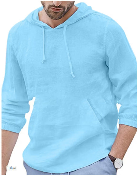 Herren Langarmshirt mit Vintage-Flaggenmotiven Echoarchiv