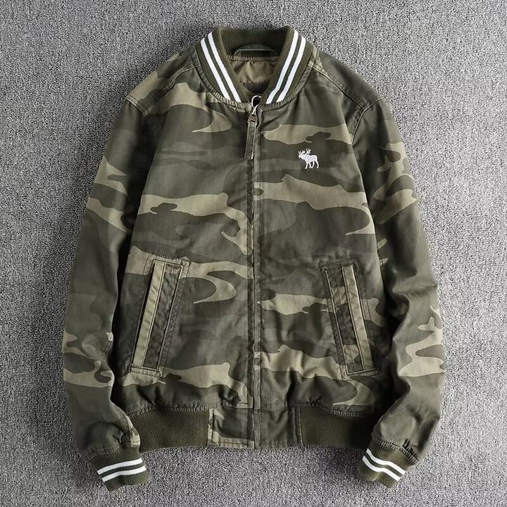 Herren Camouflage Bomberjacke Echo Archiv