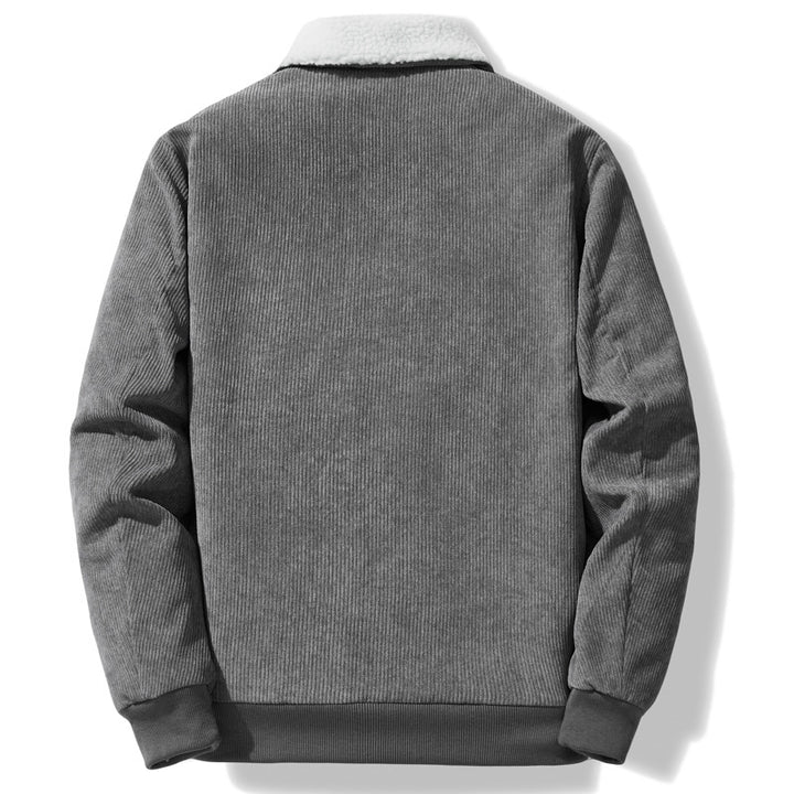 Herren Gemütliche und stylishe Cordjacke mit Fleece-Futter Echo Archiv