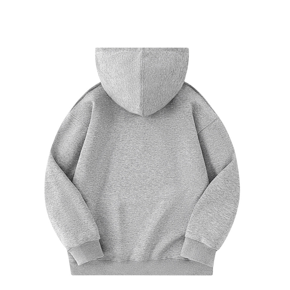 Unisex Minimalistischer Oversize-Kapuzenpullover mit French‑Terry-Qualität und verstärkten Nähten Echoarchiv