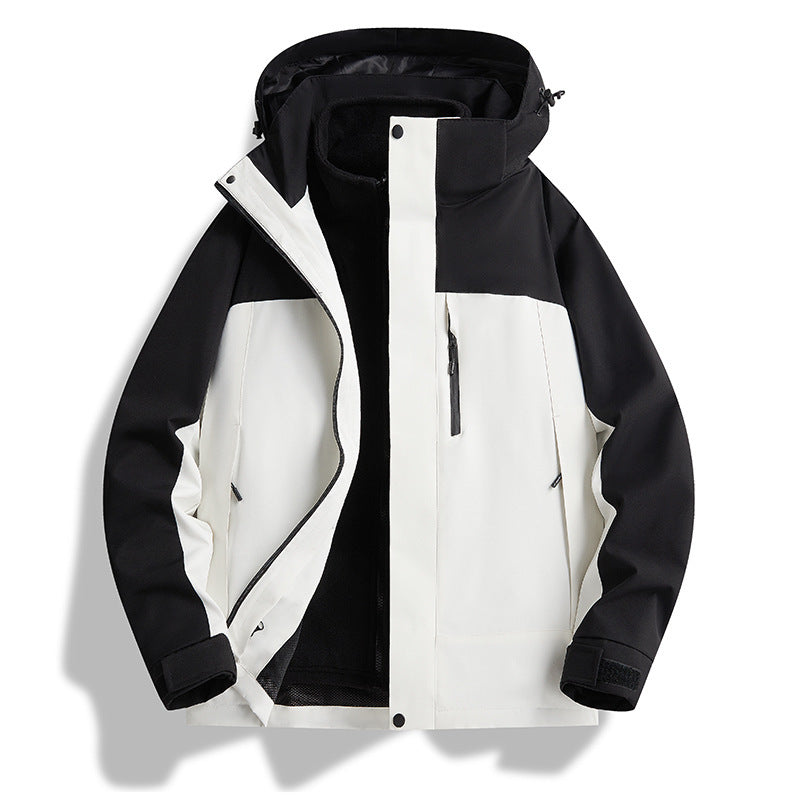 Herren Wasserfeste Funktionale Outdoor-Jacke Echo Archiv