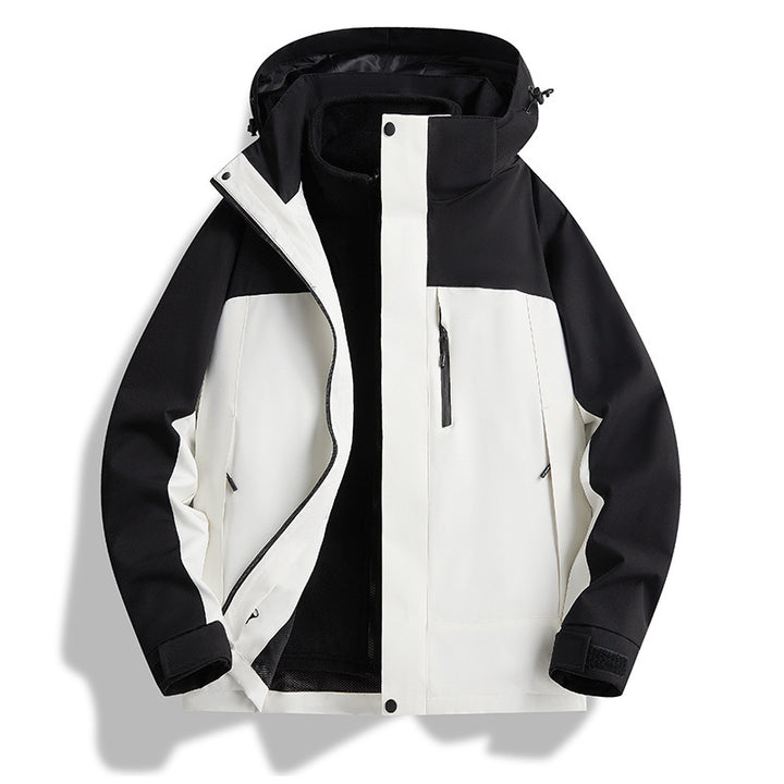 Herren Wasserfeste Funktionale Outdoor-Jacke Echo Archiv