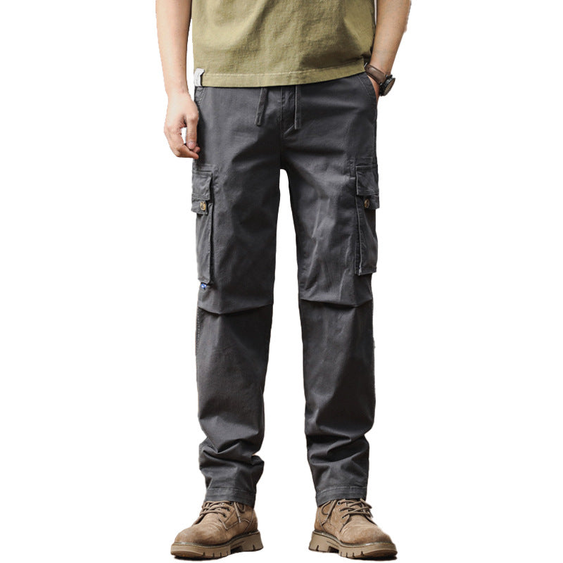 Herren Cargohose im Workwear‑Look mit verstärkten Kniepaneelen und Kordelbund Echo Archiv