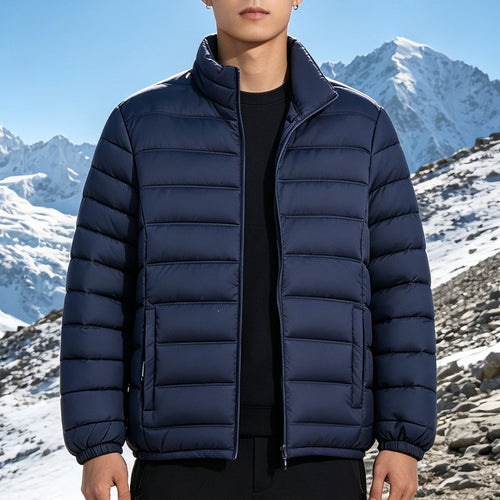 Herren Leichtgewichtige Steppjacke mit Thermo‑Füllung und Stehkragen Echo Archiv