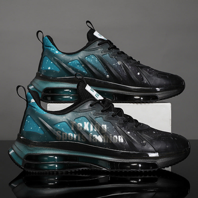 Unisex futuristische transparente Runner mit integrierter Luftkammer-Zwischensohle und reflektierendem Tech‑Mesh – Norré
