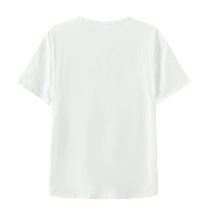 Damen Baumwoll T-Shirt mit floralem Print Echo Archiv