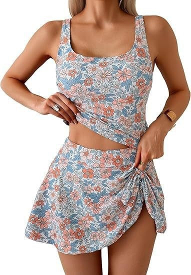 Damen Tankini-Set mit Rock Echo Archiv