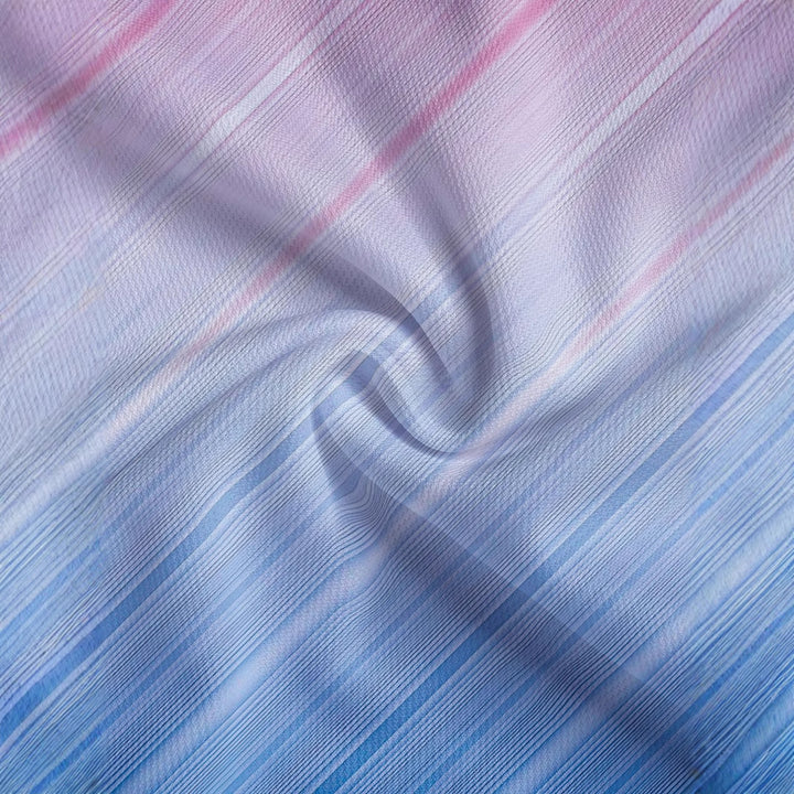 Herren Kurzarm Poloshirt mit modernem Farbverlauf Echoarchiv