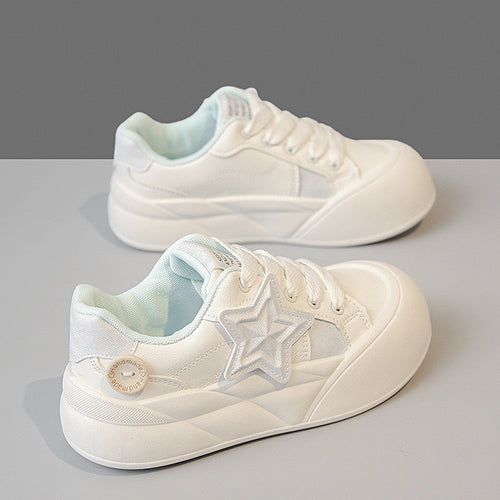 Damen Sneakers mit leichtem Profil und trendy Sternen-Details Echo Archiv