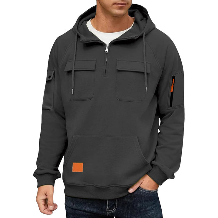 Herren Kapuzenpullover mit praktischen Taschen und sportlichem Design Echoarchiv