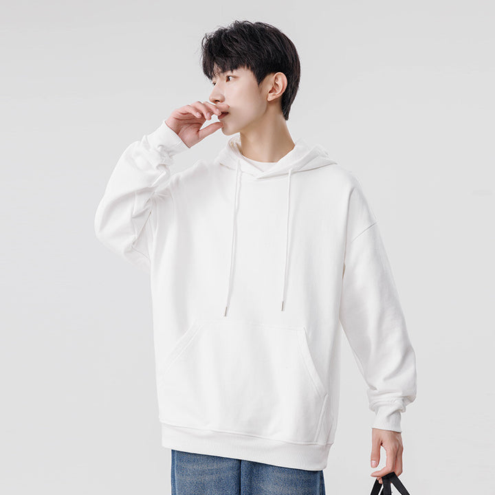 Unisex Oversize-Kapuzenpullover mit Kängurutasche und Drop-Shoulder Echo Archiv