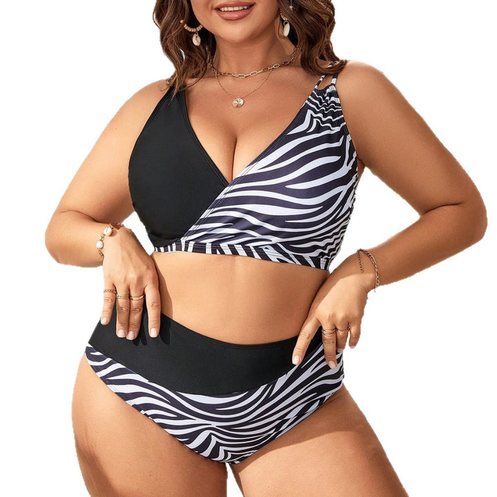 Damen Bunt gemusterter Bikini Echo Archiv