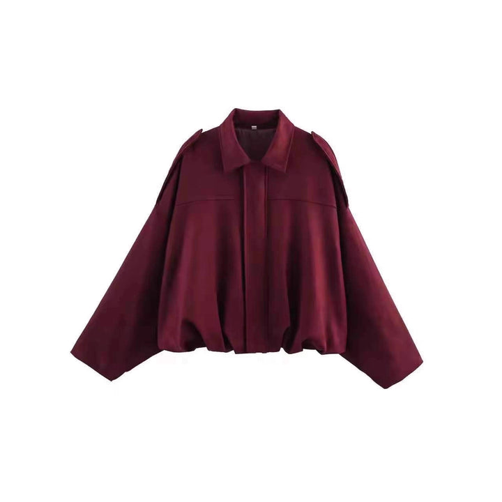 Damen Modische Oversized Jacke Echo Archiv