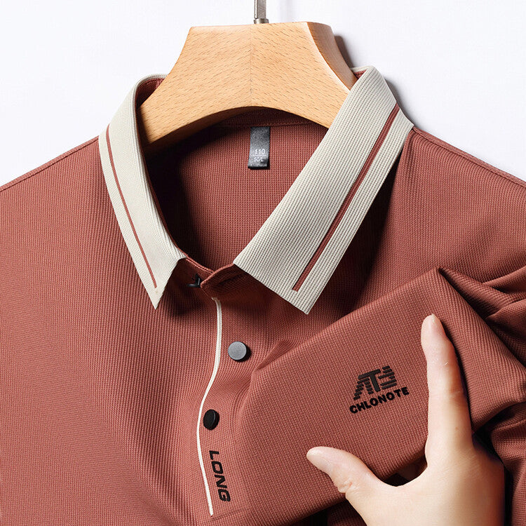 Herren atmungsaktives Poloshirt Echoarchiv