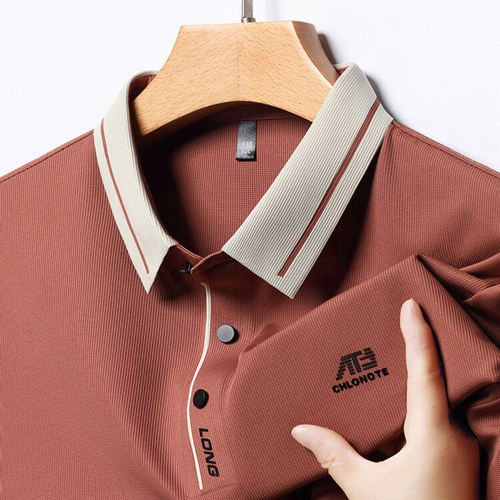 Herren atmungsaktives Poloshirt Echoarchiv