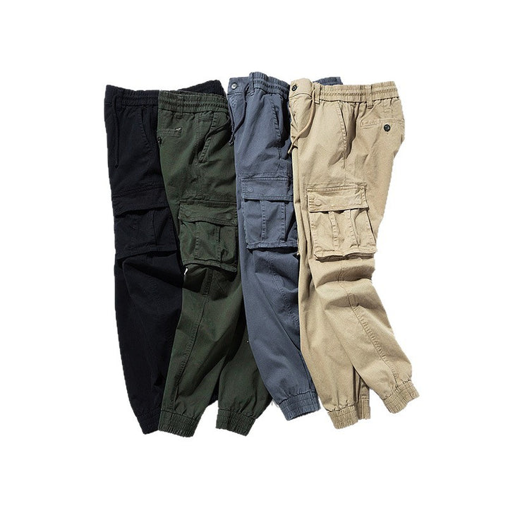 Herren Urban‑Utility Relaxed‑Fit Cargo‑Jogginghose mit Tunnelzug und Mehrfach‑Taschen Echo Archiv