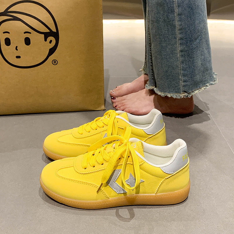 Damen nan leichte Retro-Sneaker mit gepolstertem Komfortfußbett, flexibler Gummisohle und reflektierenden Details Echo Archiv