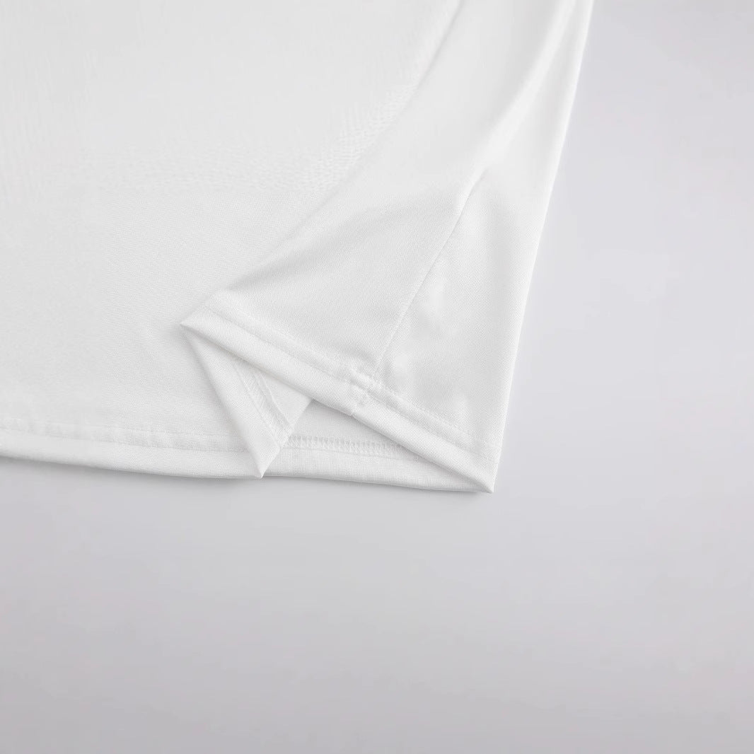 Damen Crop-T-Shirt mit stylishen Sternmotiven und figurbetontem Schnitt Echo Archiv