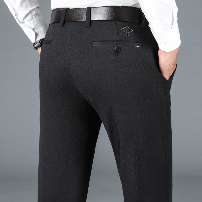 Herren Elegante Business-Hose aus feiner Baumwolle Echoarchiv