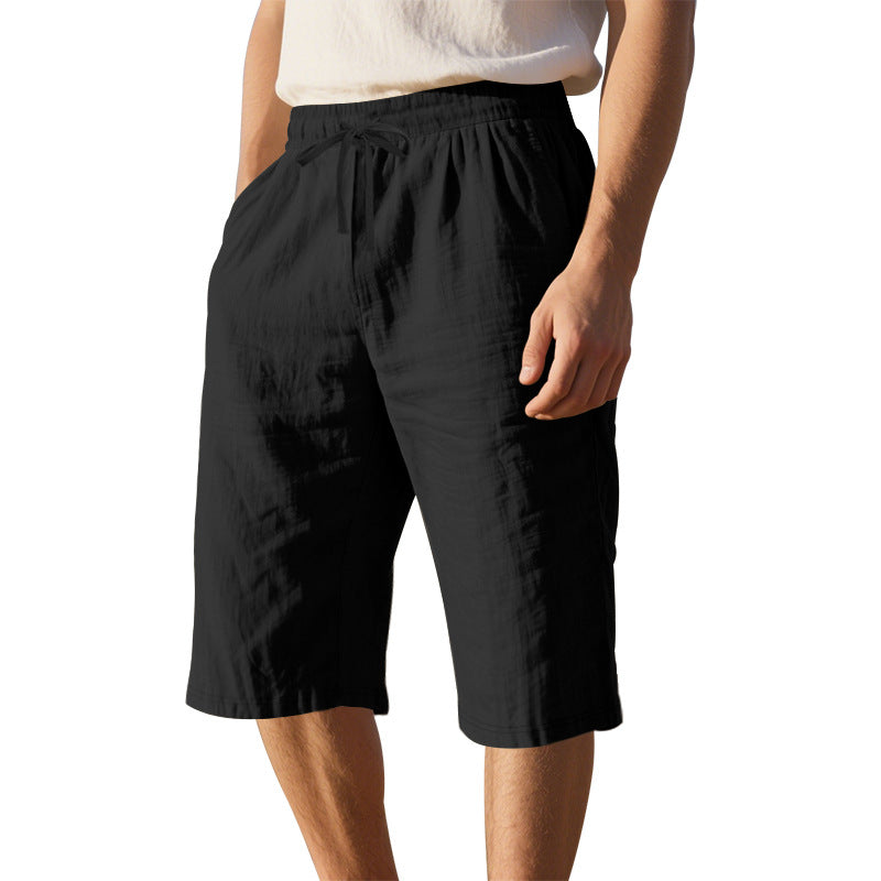 Herren leichte Freizeithose mit elastischem Bund und praktischen Taschen Echoarchiv
