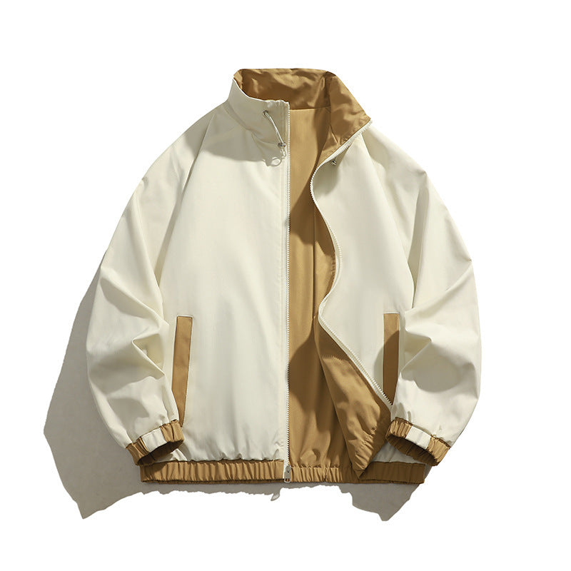 Herren Sportliche Übergangsjacke mit hohem Kragen Echo Archiv