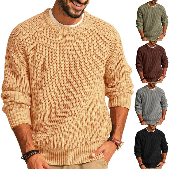 Herren Grobstrickpullover Echoarchiv