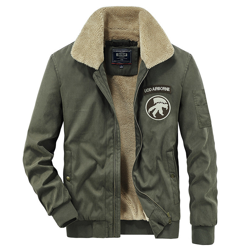 Herren Übergangsjacke mit wärmendem Sherpa-Futter Echoarchiv