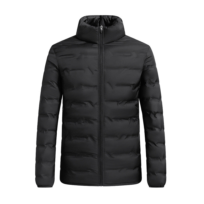 Leichte Steppjacke für Herren mit thermischer Füllung und Stehkragen – Taviero