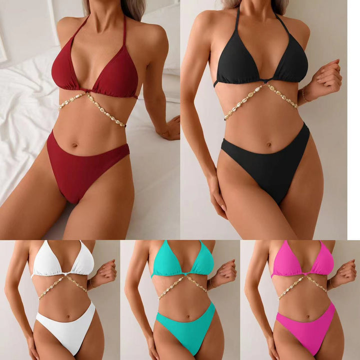 Damen Bikiniset mit eleganter Muschelverzierung Echo Archiv