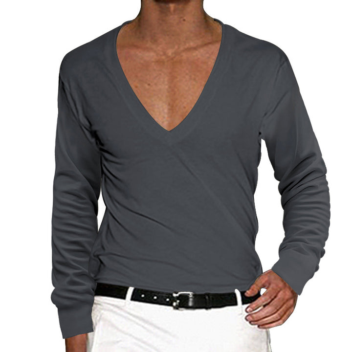 Herren V-Ausschnitt Pullover Echoarchiv