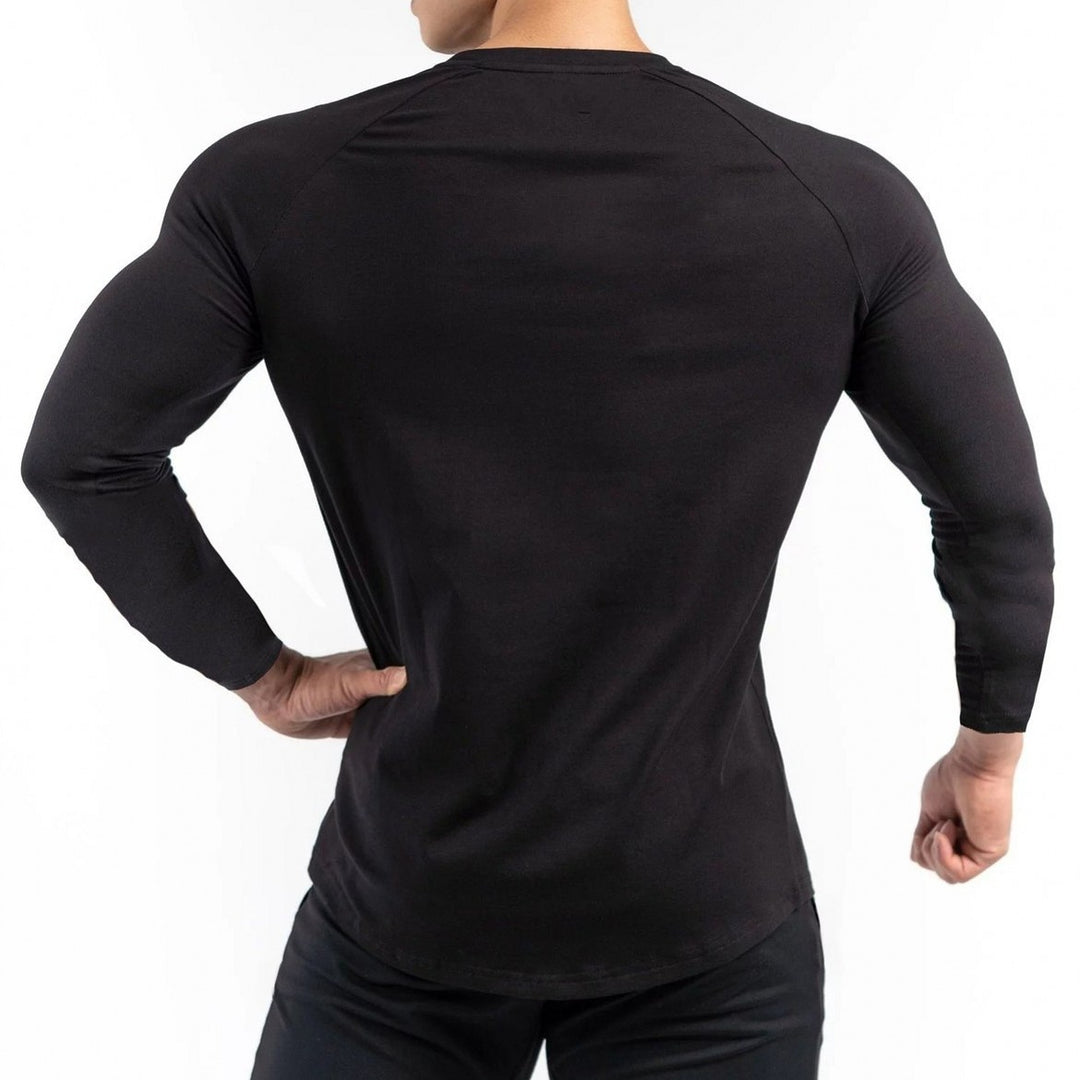 Herren Kompressions-T-Shirt mit innovativer Atmungsaktivität und körperbetontem Schnitt Echoarchiv