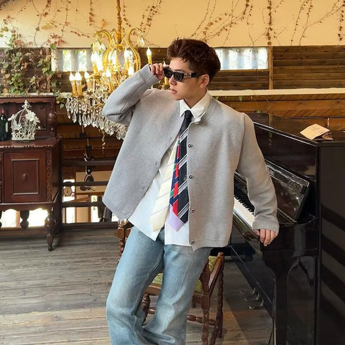 Herren Modischer Strickcardigan mit Knopfleiste Echoarchiv 1787964670