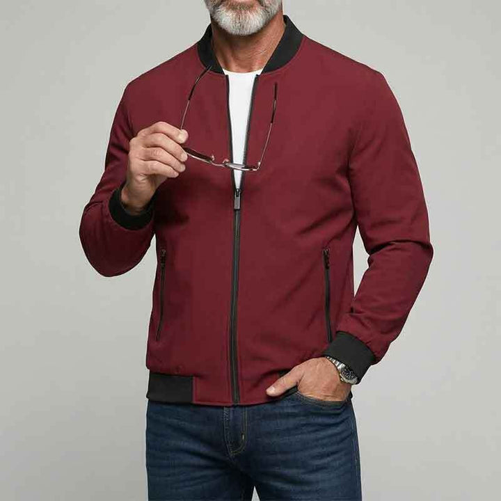 Herren Klassische Bomberjacke Echo Archiv